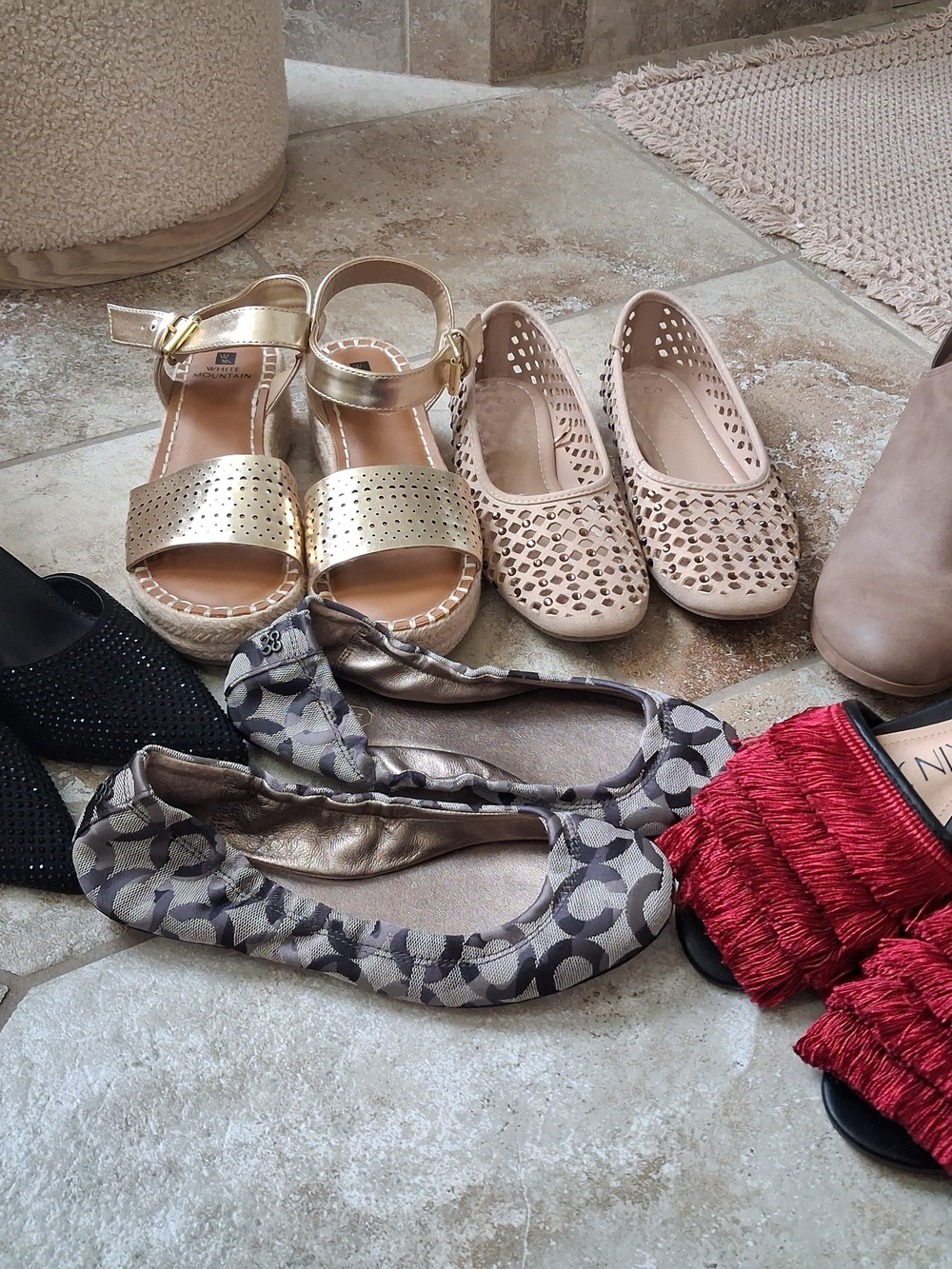 Bundle of 6 Pairs Size 5.5 Shoes